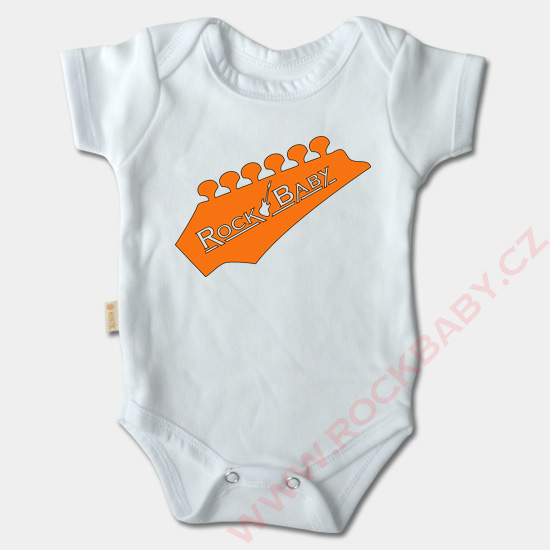 Dojčenské body krátky rukáv - Gitara Rock Baby