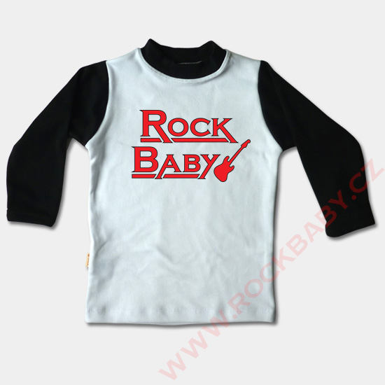 Dětské tričko dlouhý rukáv - Rock Baby 2