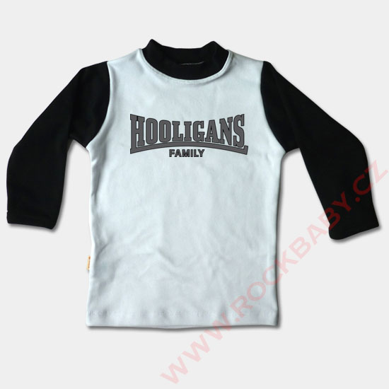 Dětské tričko dlouhý rukáv - Hooligans Family