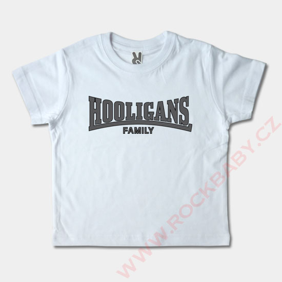 Detské tričko krátky rukáv - Hooligans Family