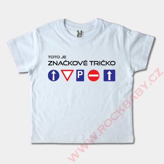 Dětské tričko krátký rukáv - Značkové tričko