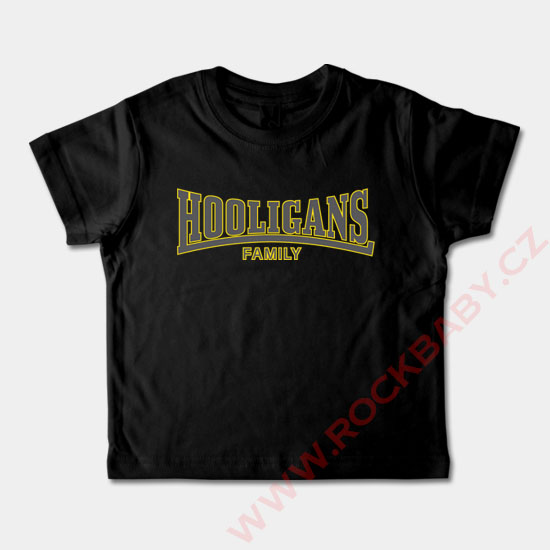 Detské tričko krátky rukáv - Hooligans Family