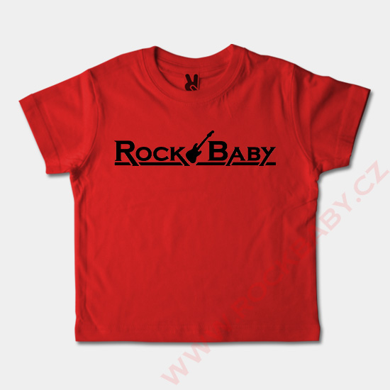 Detské tričko krátky rukáv - Rock Baby