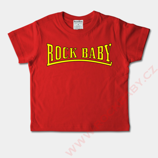 Dětské tričko krátký rukáv - Rock Baby 3