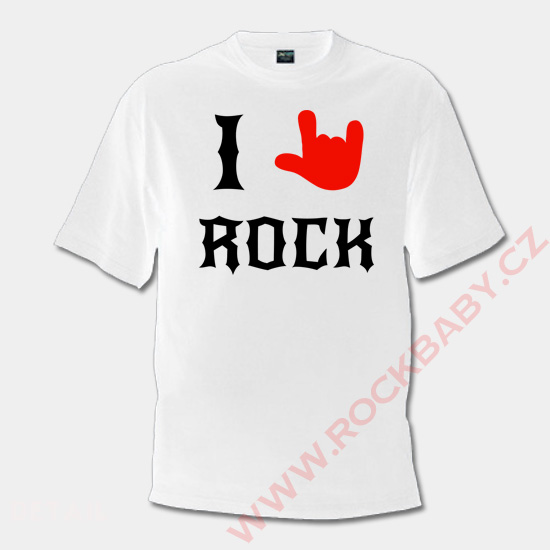 Pánské tričko - I love Rock 2