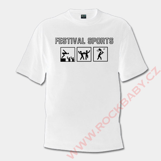 Pánske tričko - Festival sports
