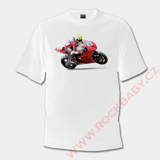 Pánske tričko - Cestná motorka