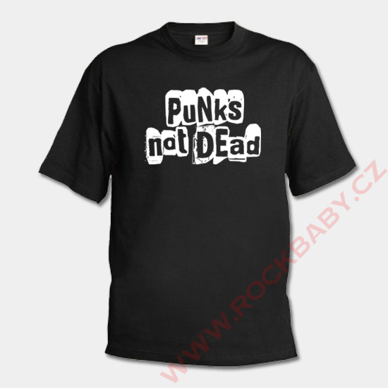 Pánské tričko - Punks not dead