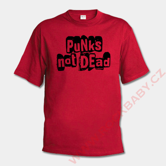 Pánske tričko - Punks not dead