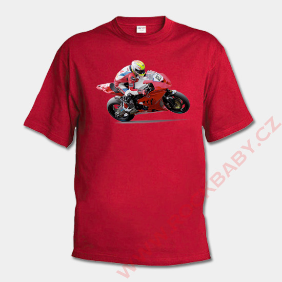 Pánské tričko - Silniční motorka