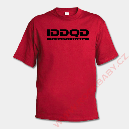 Pánské tričko - IDDQD