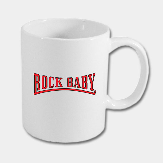 Keramický hrnek - rock baby 3