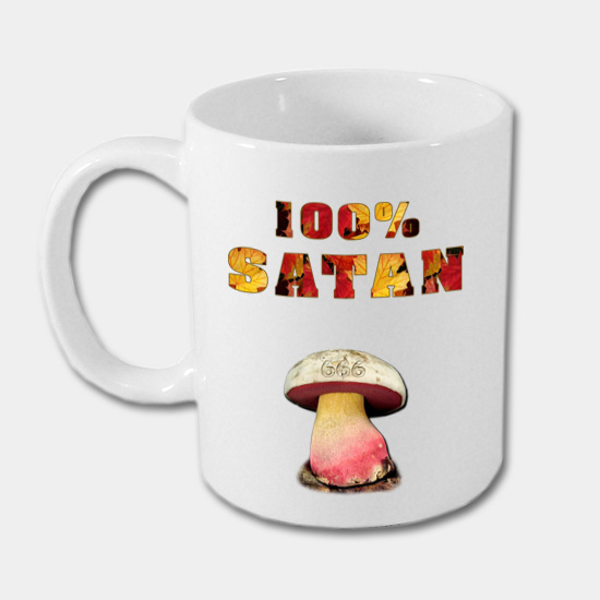 Keramický hrnček - 100% satan