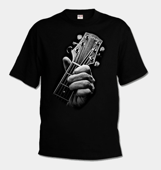 Pánske tričko - Gitara
