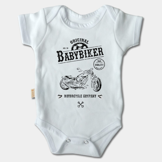 Kojenecké body krátký rukáv - Babybiker