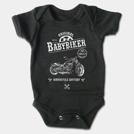 Dojčenské body krátky rukáv - Babybiker