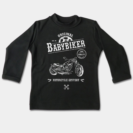 Detské tričko dlhý rukáv - Babybiker