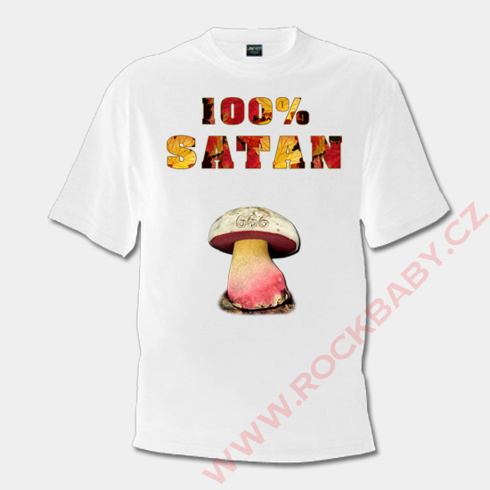 Pánske tričko - 100% Satan