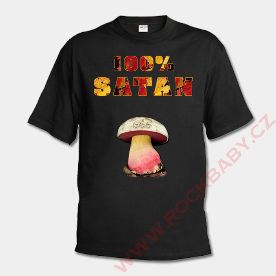 Pánské tričko - 100% Satan