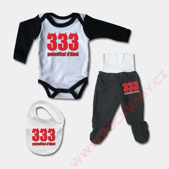 Kojenecký set - 333 poloviční ďábel