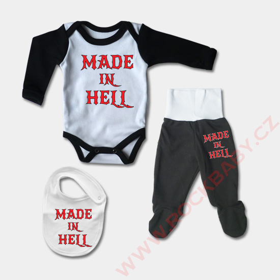 Dojčenský set - Made in Hell